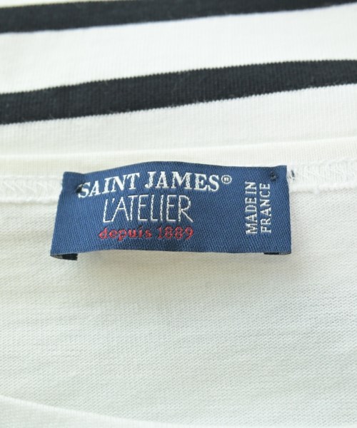 SAINT JAMES（セントジェームス）Tシャツ・カットソー 白 サイズ:S レディース/2200631542117