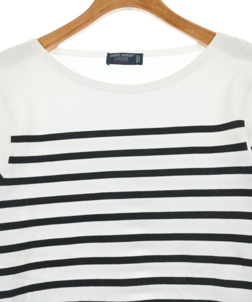 SAINT JAMES（セントジェームス）Tシャツ・カットソー 白 サイズ:S レディース/2200631542117