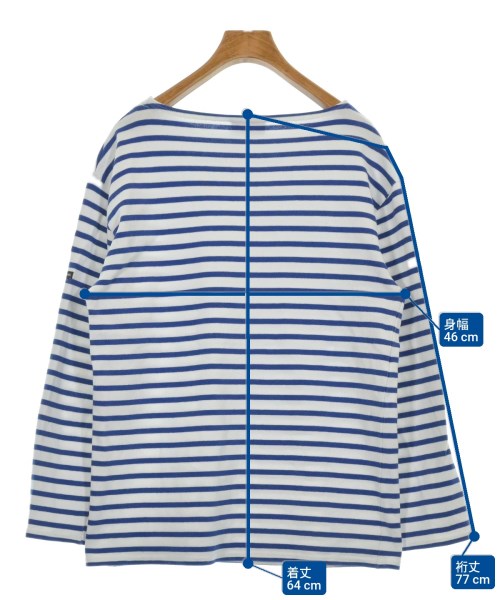 SAINT JAMES（セントジェームス）Tシャツ・カットソー 白 サイズ:M レディース/2200631542124