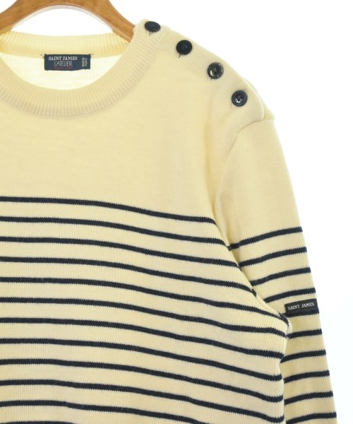 SAINT JAMES（セントジェームス）ニット・セーター 黄 サイズ:XL メンズ/2200636465039