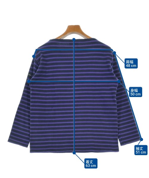 SAINT JAMES（セントジェームス）Tシャツ・カットソー 紫 サイズ:-(S位) メンズ/2200622943275