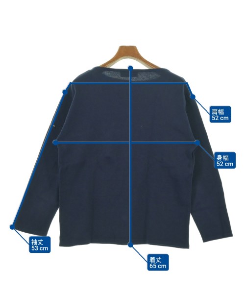 SAINT JAMES（セントジェームス）Tシャツ・カットソー 紺 サイズ:5(ML位) メンズ/2200624374022