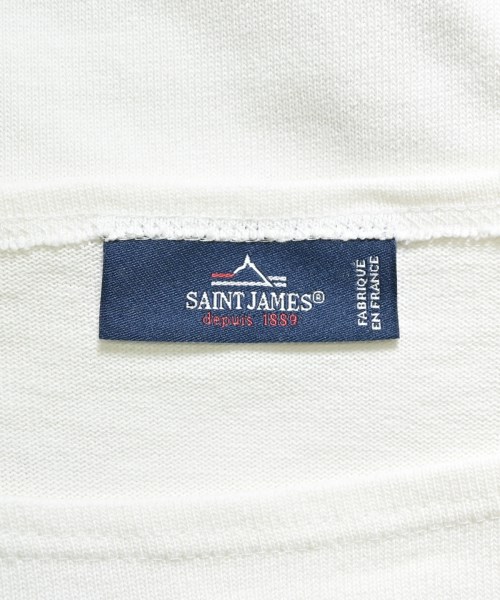 SAINT JAMES（セントジェームス）Tシャツ・カットソー 白 サイズ:M メンズ/2200632173037