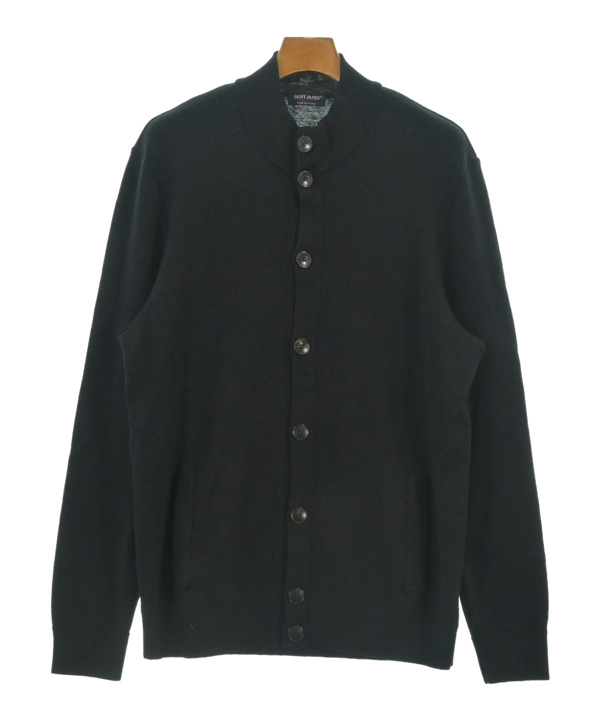 SAINT JAMES（セントジェームス）カーディガン 紺 サイズ:-(L位