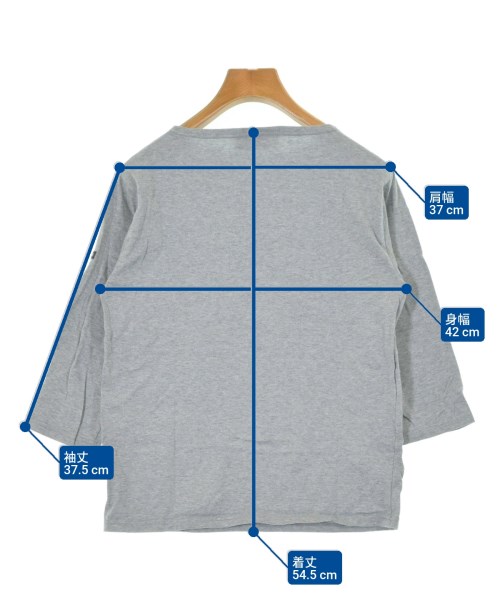 SAINT JAMES（セントジェームス）Tシャツ・カットソー グレー サイズ:1(XS位) レディース/2200628777348