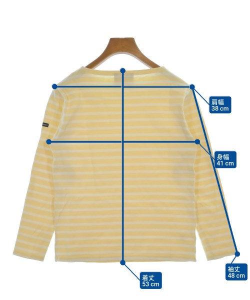 SAINT JAMES（セントジェームス）Tシャツ・カットソー 黄 サイズ:-(M位) レディース/2200624785057