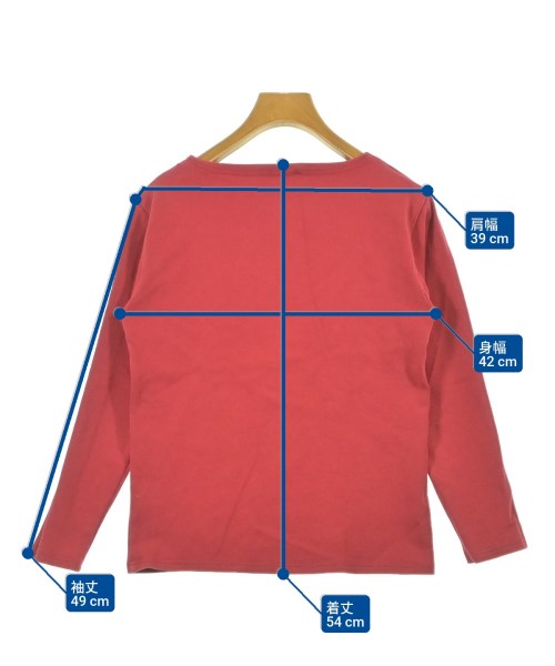 SAINT JAMES（セントジェームス）Tシャツ・カットソー 赤 サイズ:XXS レディース/2200642828057