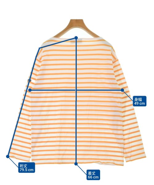 SAINT JAMES（セントジェームス）Tシャツ・カットソー 白 サイズ:ML レディース/2200641212048