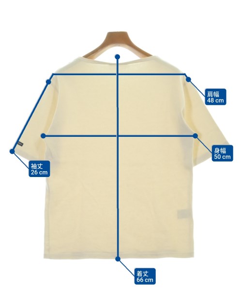 SAINT JAMES（セントジェームス）Tシャツ・カットソー 白 サイズ:4(M位) メンズ/2200643707221