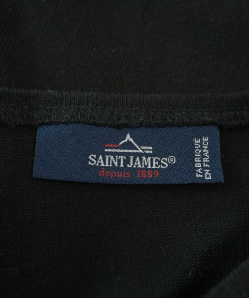 SAINT JAMES（セントジェームス）Tシャツ・カットソー 黒 サイズ:4(M位) メンズ/2200643707269