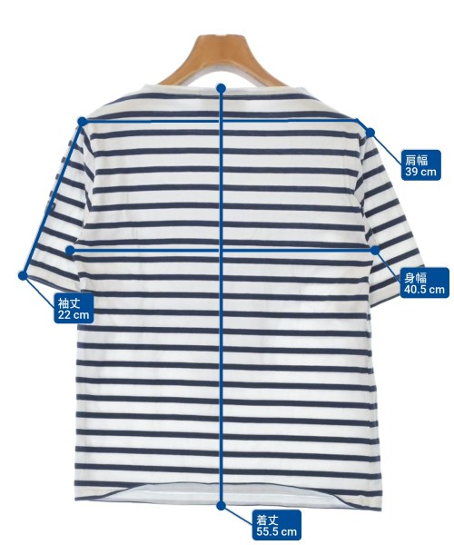 SAINT JAMES（セントジェームス）Tシャツ・カットソー 白 サイズ:XS レディース/2200637517041