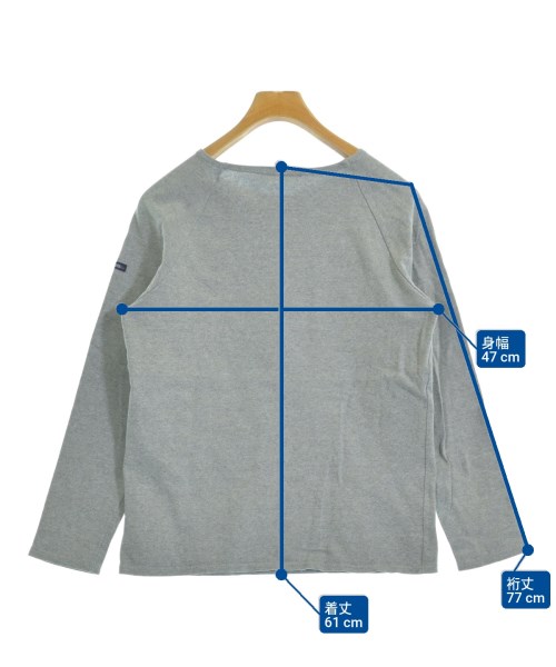 SAINT JAMES（セントジェームス）Tシャツ・カットソー グレー サイズ:-(XS位) メンズ/2200644280044