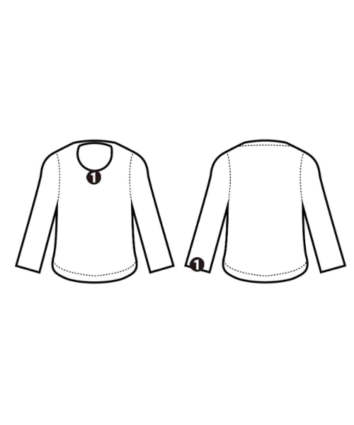 SAINT JAMES（セントジェームス）Tシャツ・カットソー 紫 サイズ:4(M位) レディース/2200644387071