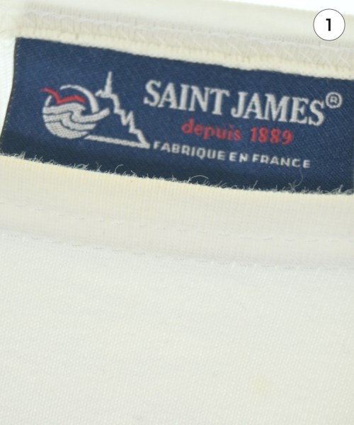SAINT JAMES（セントジェームス）Tシャツ・カットソー 白 サイズ:4(M位) レディース/2200644657082