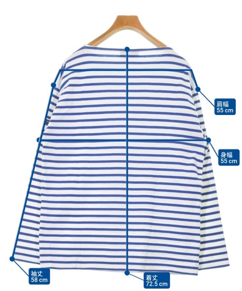 SAINT JAMES（セントジェームス）Tシャツ・カットソー 白 サイズ:7(LXL位) メンズ/2200624743040