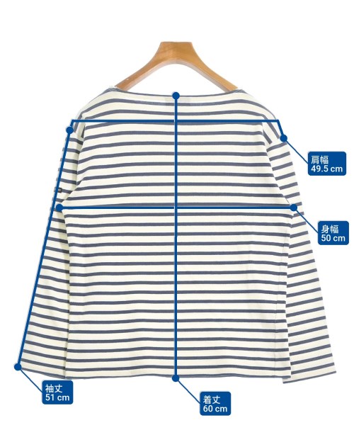 SAINT JAMES（セントジェームス）Tシャツ・カットソー 白 サイズ:-(S位) メンズ/2200624660019