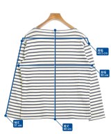 SAINT JAMES（セントジェームス）Tシャツ・カットソー 白 サイズ:-(S位) メンズ/2200624660019