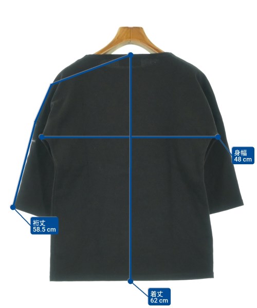 SAINT JAMES（セントジェームス）Tシャツ・カットソー 黒 サイズ:SM レディース/2200615640273