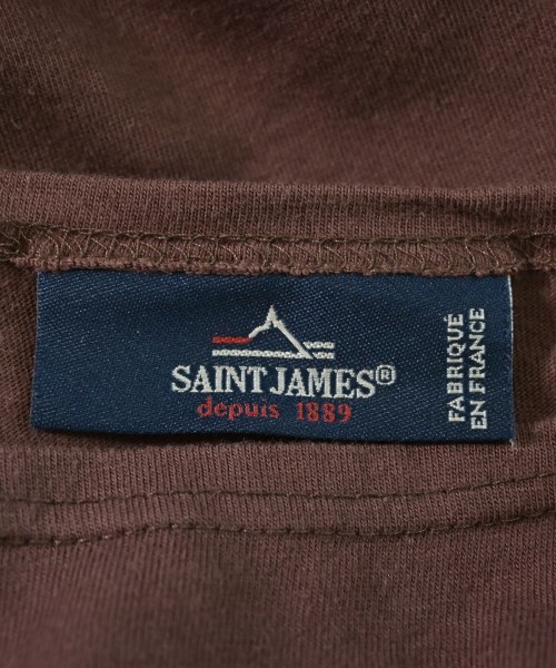 SAINT JAMES（セントジェームス）Tシャツ・カットソー 茶 サイズ:SM レディース/2200616873359