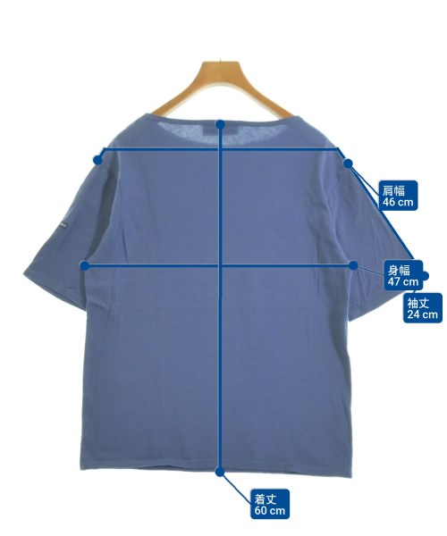 SAINT JAMES（セントジェームス）Tシャツ・カットソー 青 サイズ:SM(M位) レディース/2200616397053