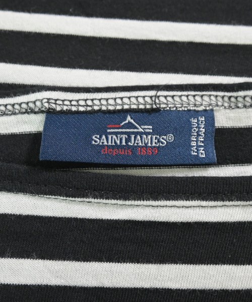 SAINT JAMES（セントジェームス）Tシャツ・カットソー 黒 サイズ:3(SM位) レディース/2200616397060