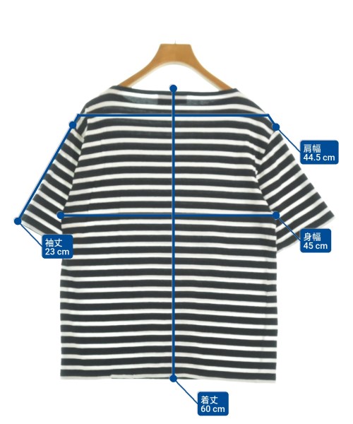 SAINT JAMES（セントジェームス）Tシャツ・カットソー 黒 サイズ:3(SM位) レディース/2200616397060