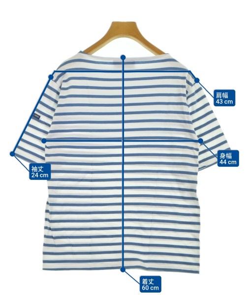 SAINT JAMES（セントジェームス）Tシャツ・カットソー 青 サイズ:-(L位) レディース/2200616599129