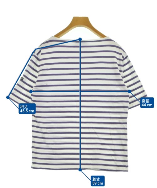 SAINT JAMES（セントジェームス）Tシャツ・カットソー 白 サイズ:3(SM位) レディース/2200618249213