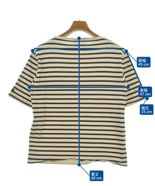 SAINT JAMES（セントジェームス）Tシャツ・カットソー 白 サイズ:3-42(SM位) メンズ/2200631932116