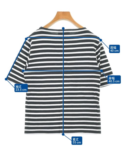 SAINT JAMES（セントジェームス）Tシャツ・カットソー 黒 サイズ:1(XS位) レディース/2200616892237