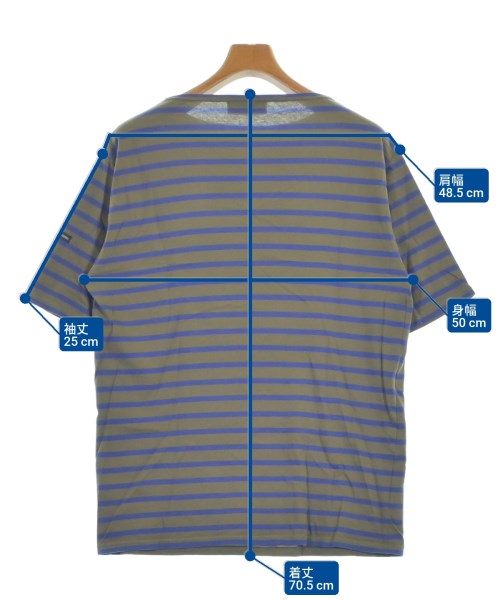 SAINT JAMES（セントジェームス）Tシャツ・カットソー カーキ サイズ:5(ML位) メンズ/2200611182180