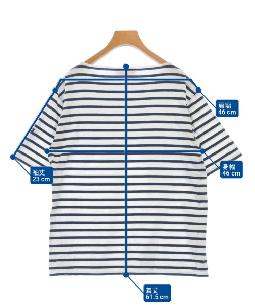 SAINT JAMES（セントジェームス）Tシャツ・カットソー 白 サイズ:M レディース/2200607704099