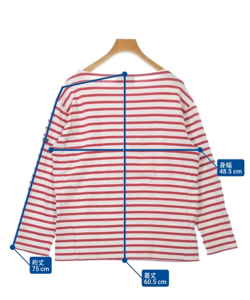 SAINT JAMES（セントジェームス）Tシャツ・カットソー 赤 サイズ:F レディース/2200606770057
