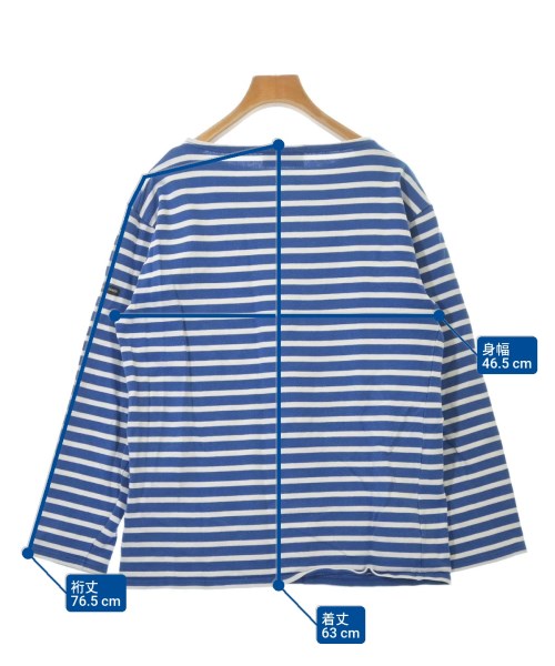 SAINT JAMES（セントジェームス）Tシャツ・カットソー 青 サイズ:F レディース/2200606770064
