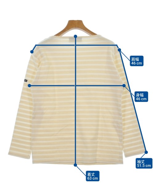 SAINT JAMES（セントジェームス）Tシャツ・カットソー 黄 サイズ:3(SM位) レディース/2200611438041