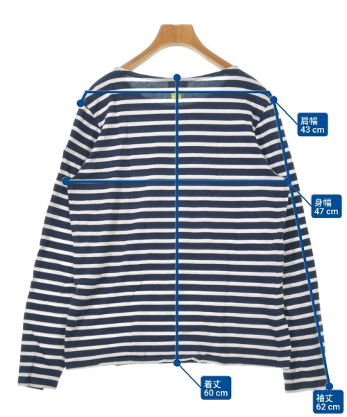 SAINT JAMES（セントジェームス）Tシャツ・カットソー 紺 サイズ:M レディース/2200618253425