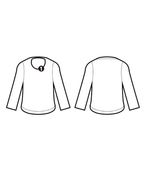 SAINT JAMES（セントジェームス）Tシャツ・カットソー 白 サイズ:M メンズ/2200619189051