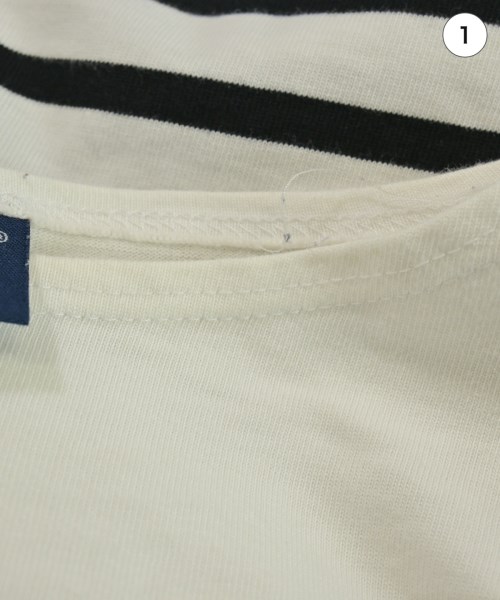 SAINT JAMES（セントジェームス）Tシャツ・カットソー 白 サイズ:M メンズ/2200619189051