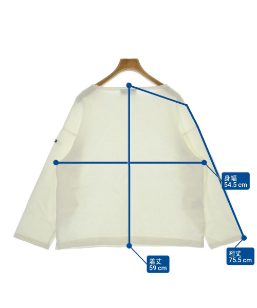 SAINT JAMES（セントジェームス）Tシャツ・カットソー 白 サイズ:3(SM位) レディース/2200667256156