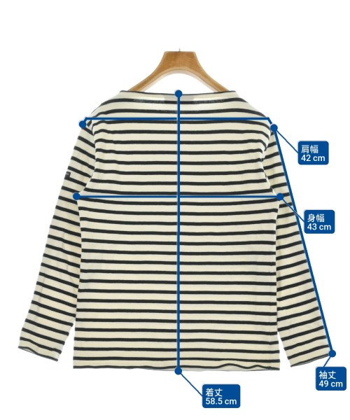 SAINT JAMES（セントジェームス）Tシャツ・カットソー 白 サイズ:F レディース/2200670899074