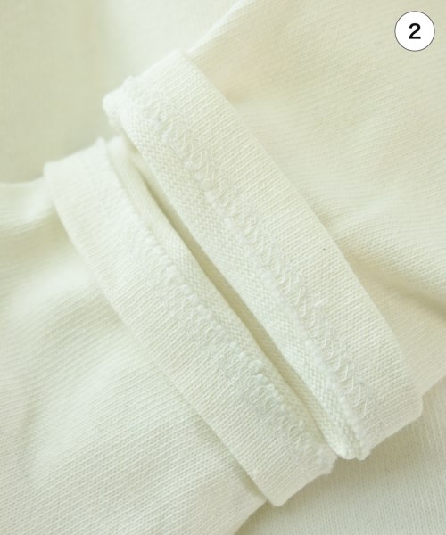 SAINT JAMES（セントジェームス）Tシャツ・カットソー 白 サイズ:1(XS位) レディース/2200670103164