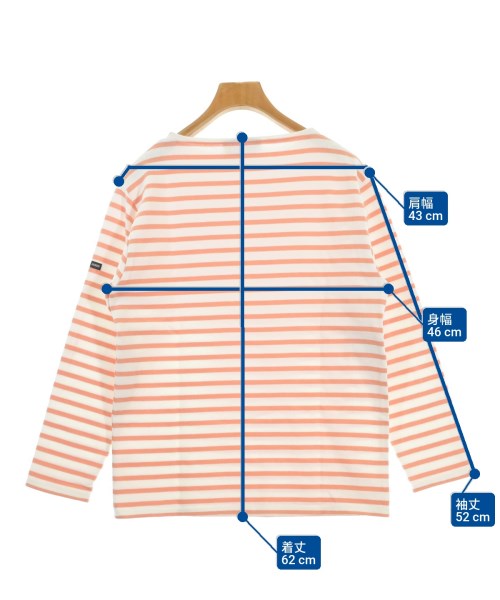 SAINT JAMES（セントジェームス）Tシャツ・カットソー 白 サイズ:3(SM位) レディース/2200673665119