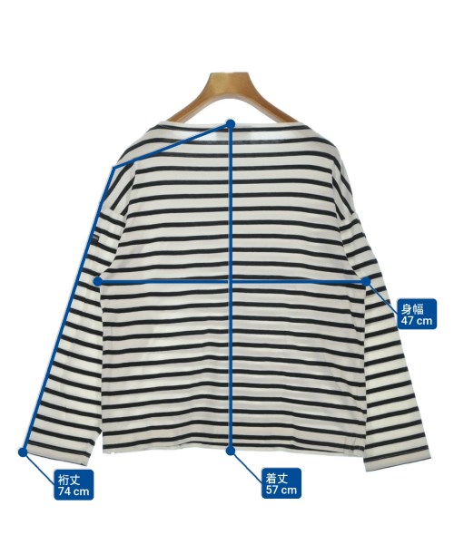 SAINT JAMES（セントジェームス）Tシャツ・カットソー 白 サイズ:1(XS位) レディース/2200670149056