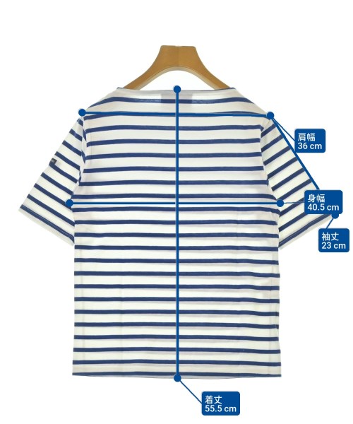 SAINT JAMES（セントジェームス）Tシャツ・カットソー 白 サイズ:0(XXS位) レディース/2200670391097