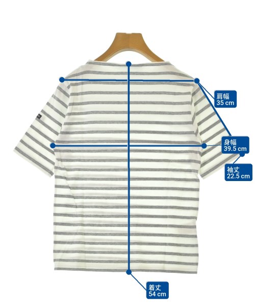 SAINT JAMES（セントジェームス）Tシャツ・カットソー 白 サイズ:0(XXS位) レディース/2200670391103