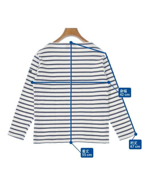 SAINT JAMES（セントジェームス）Tシャツ・カットソー 白 サイズ:0(XXS位) レディース/2200670391165