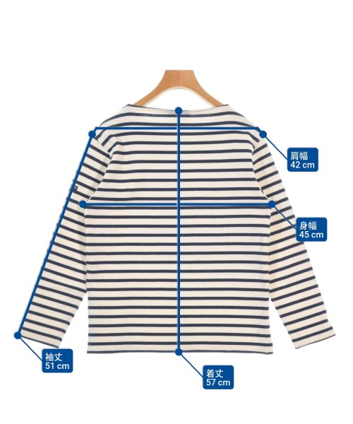 SAINT JAMES（セントジェームス）Tシャツ・カットソー 白 サイズ:1(XS位) レディース/2200670804245