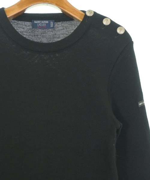 SAINT JAMES（セントジェームス）ニット・セーター 黒 サイズ:1(XS位) レディース/2200673852021