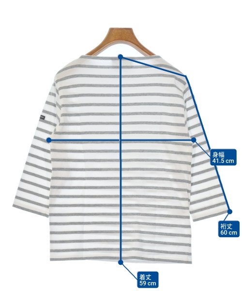 SAINT JAMES（セントジェームス）Tシャツ・カットソー 白 サイズ:1(XS位) レディース/2200675312035