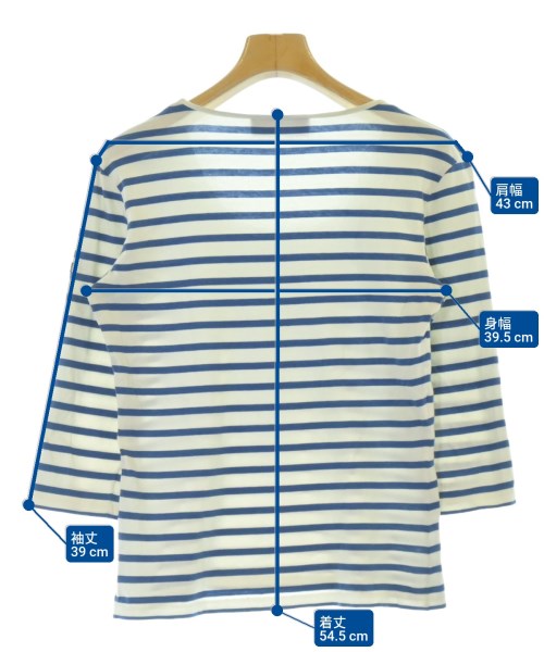 SAINT JAMES（セントジェームス）Tシャツ・カットソー 白 サイズ:XXS レディース/2200675408028